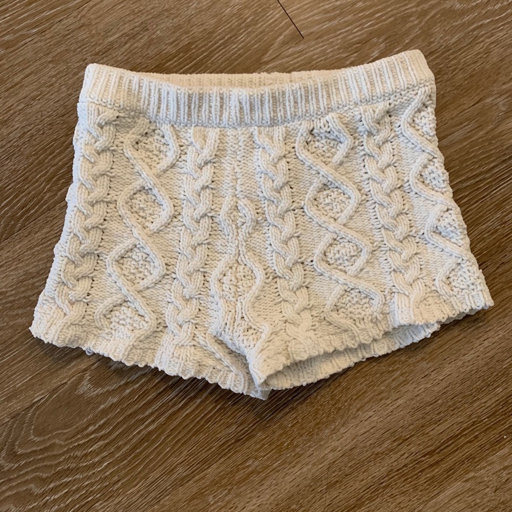 Knitted shorts
